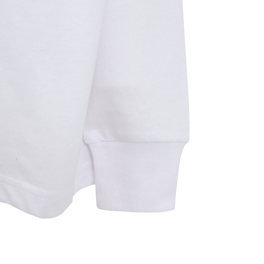 ハーレー（HURLEY）（キッズ）ボーイズ オーバーサイズド ビッグ ウェイブ ロングスリーブ Tシャツ BCLS242002-WHT