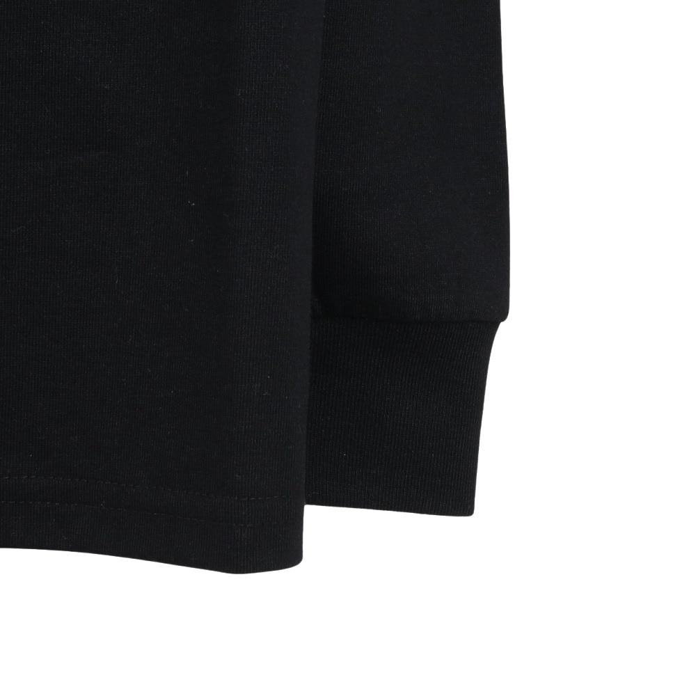 ハーレー（HURLEY）（キッズ）ジュニア オーバーサイズド ピザ ロングスリーブ Tシャツ BCLS242003-BLK