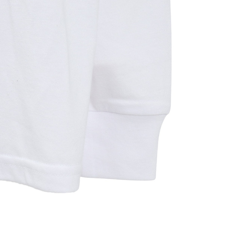 ハーレー（HURLEY）（キッズ）ジュニア オーバーサイズド ピザ ロングスリーブ Tシャツ BCLS242003-WHT