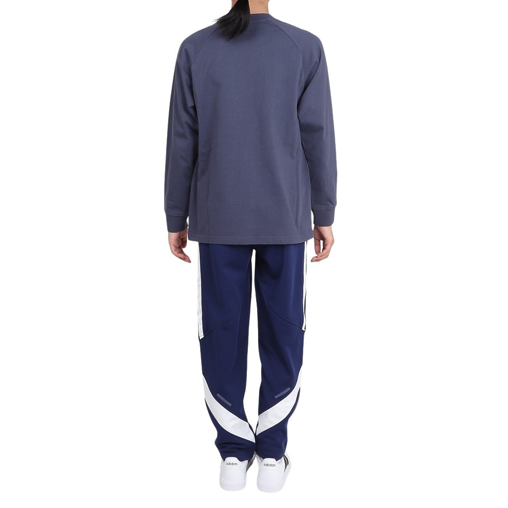 アディダス（adidas）（キッズ）ジュニア カレッジパック ルーズフィット シングルジャージー 長袖Tシャツ KPX89-JP4902
