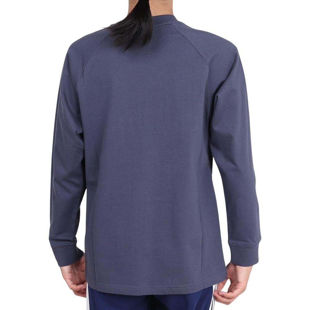 アディダス（adidas）（キッズ）ジュニア カレッジパック ルーズフィット シングルジャージー 長袖Tシャツ KPX89-JP4902