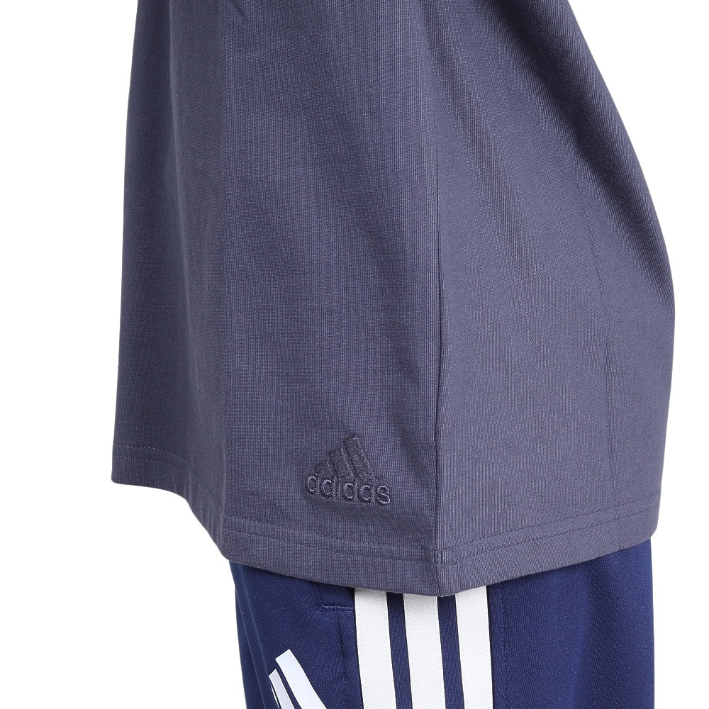 アディダス（adidas）（キッズ）ジュニア カレッジパック ルーズフィット シングルジャージー 長袖Tシャツ KPX89-JP4902