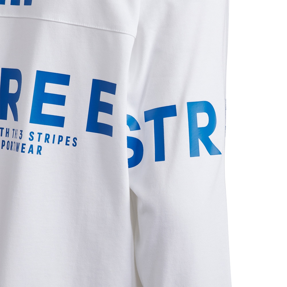 アディダス（adidas）（キッズ）キッズ 長袖 ワード Tシャツ KCE77-JM4578