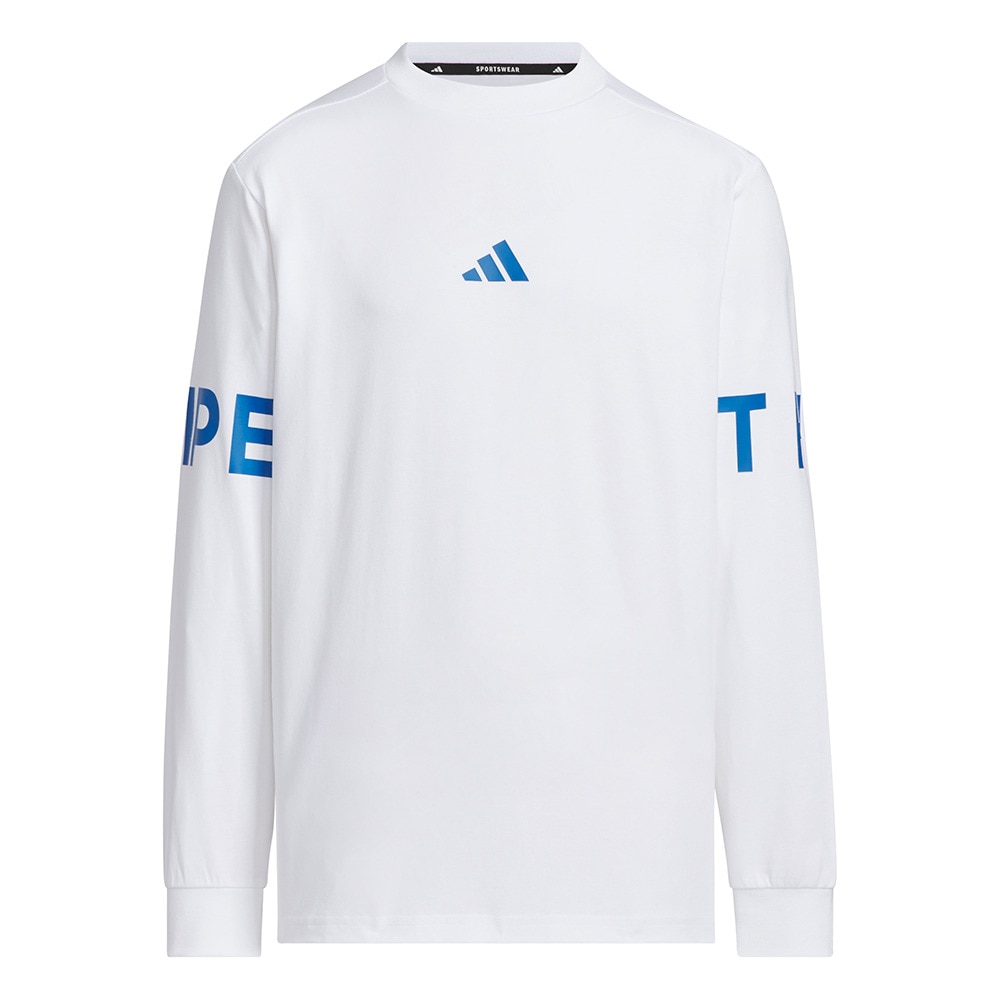 アディダス（adidas）（キッズ）キッズ 長袖 ワード Tシャツ KCE77-JM4578