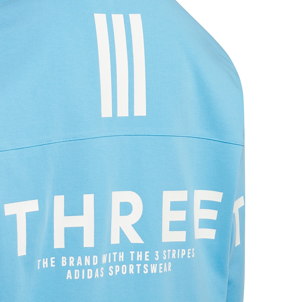 アディダス（adidas）（キッズ）キッズ 長袖 ワード Tシャツ KCE77-JM4579
