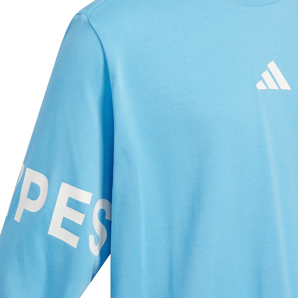 アディダス（adidas）（キッズ）キッズ 長袖 ワード Tシャツ KCE77-JM4579
