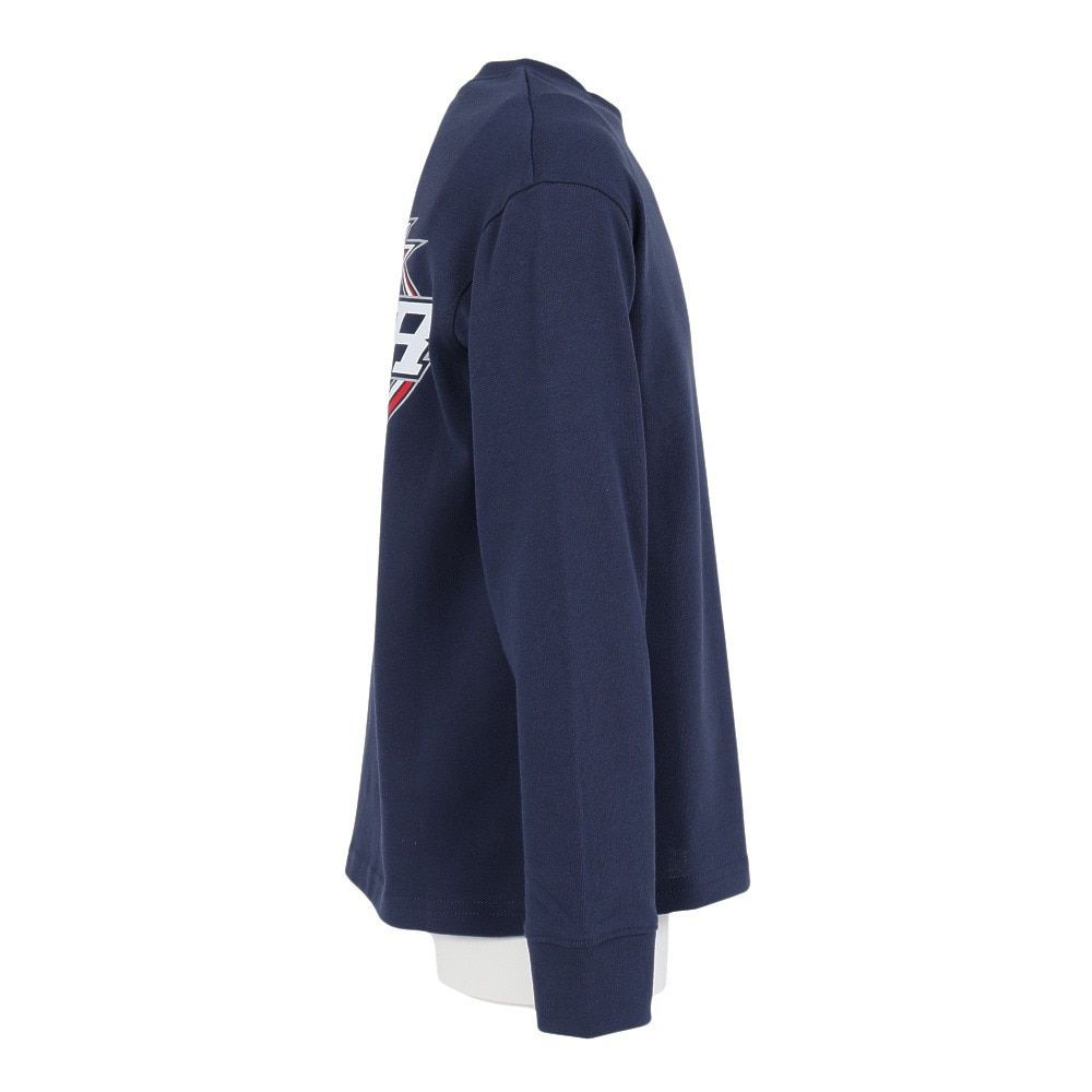 アンダーアーマー（UNDER ARMOUR）（キッズ）ジュニア ヘビーウエイト コットン スタックト スターズ ロングスリーブ Tシャツ 6007828 403