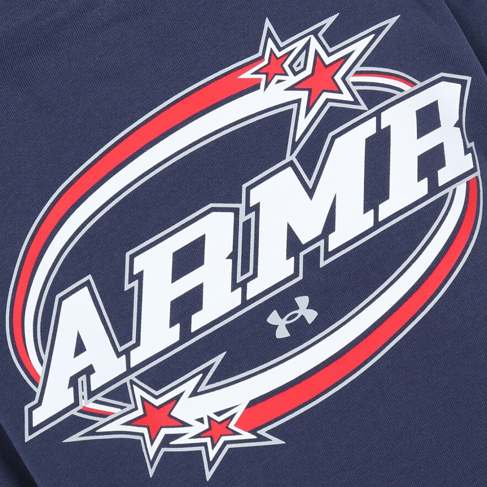 アンダーアーマー（UNDER ARMOUR）（キッズ）ジュニア ヘビーウエイト コットン スタックト スターズ ロングスリーブ Tシャツ 6007828 403