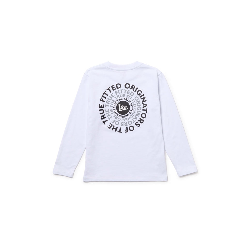 ニューエラ（NEW ERA）（キッズ）キッズ Youth 長袖 コットン Tシャツ Circle OOTTF 14693882
