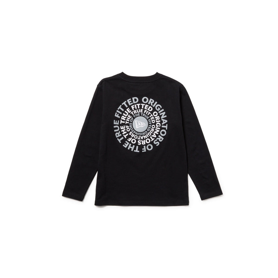 ニューエラ（NEW ERA）（キッズ）キッズ Youth 長袖 コットン Tシャツ Circle OOTTF 14693883