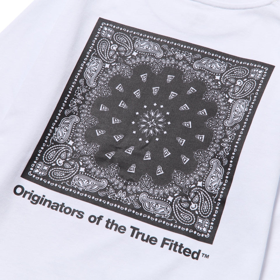 ニューエラ（NEW ERA）（キッズ）キッズ Youth 長袖 コットン Tシャツ Paisley 14693878
