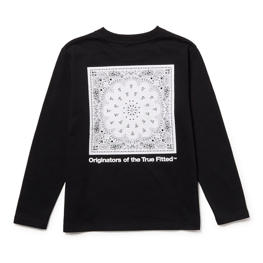 ニューエラ（NEW ERA）（キッズ）キッズ Youth 長袖 コットン Tシャツ Paisley 14693879