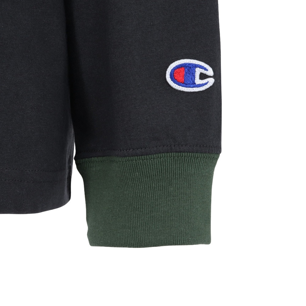 チャンピオン（CHAMPION）（キッズ）キッズ ロングスリーブTシャツ CK-C404 055