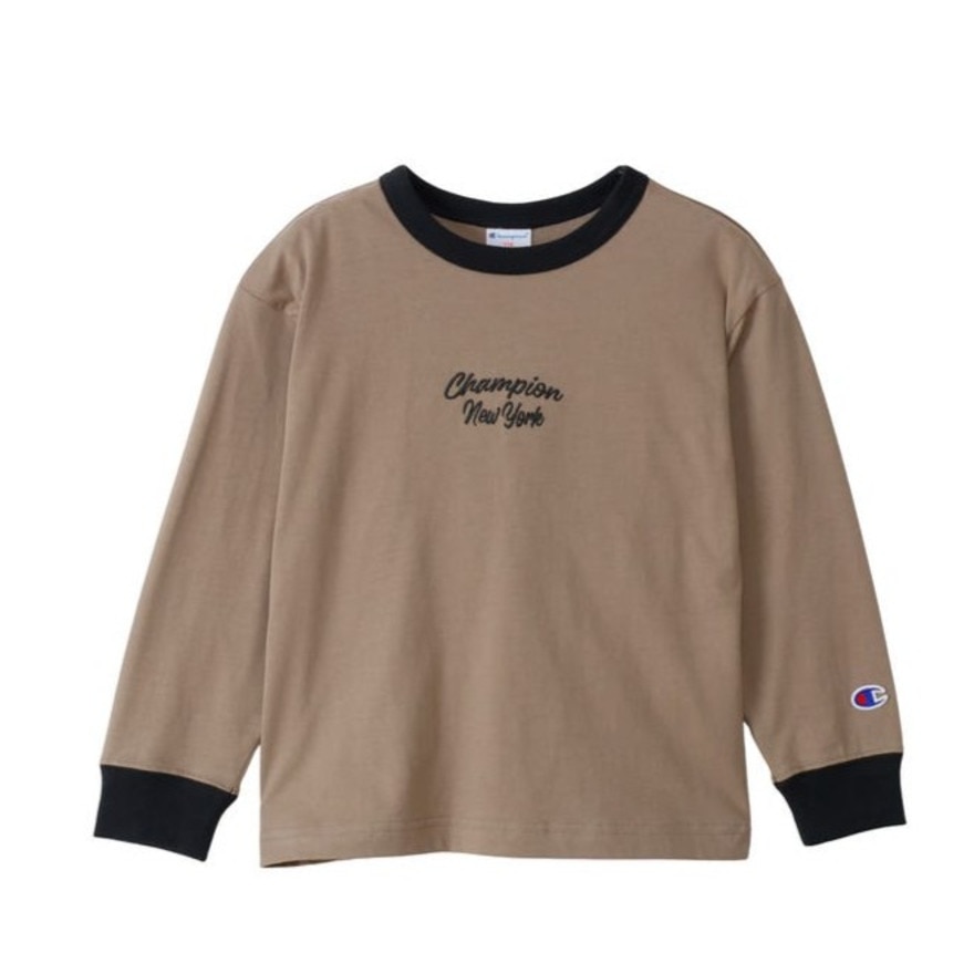 チャンピオン（CHAMPION）（キッズ）ジュニア ロングスリーブTシャツ ボーイズカジュアル CK-C404 791