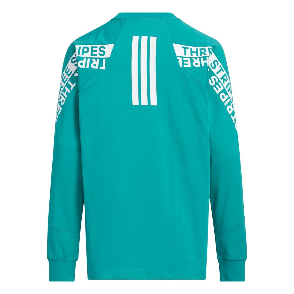 アディダス（adidas）（キッズ）ワーディングパック ルーズフィット シングルジャージー 長袖Tシャツ W6496-KA3786