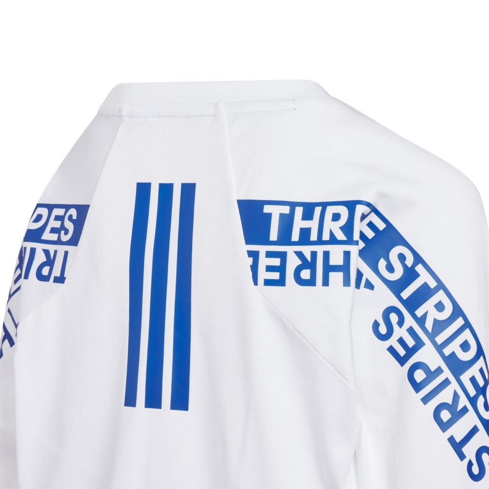 アディダス（adidas）（キッズ）ワーディングパック ルーズフィット シングルジャージー 長袖Tシャツ W6496-KA3787