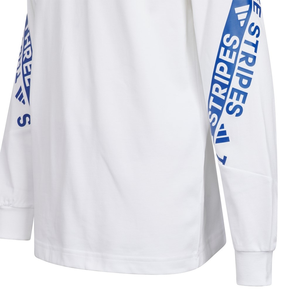 アディダス（adidas）（キッズ）ワーディングパック ルーズフィット シングルジャージー 長袖Tシャツ W6496-KA3787