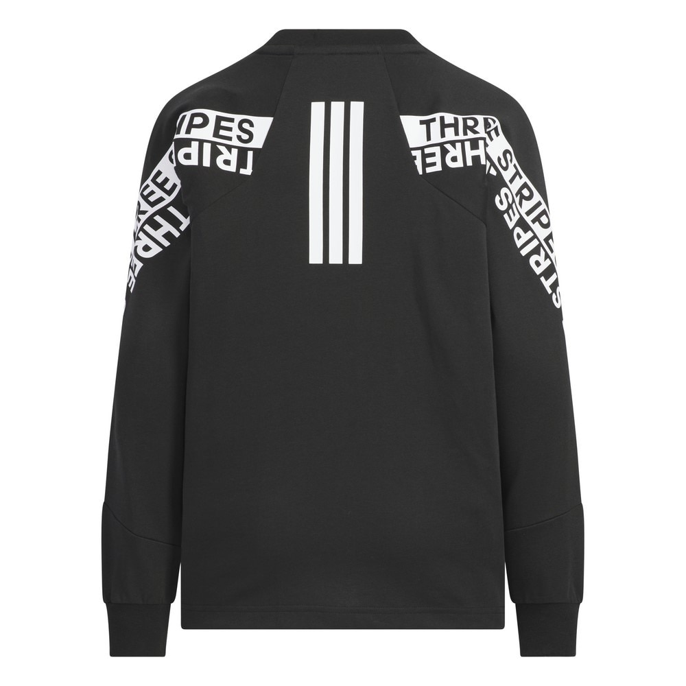 アディダス（adidas）（キッズ）ワーディングパック ルーズフィット シングルジャージー 長袖Tシャツ W6496-KA3788