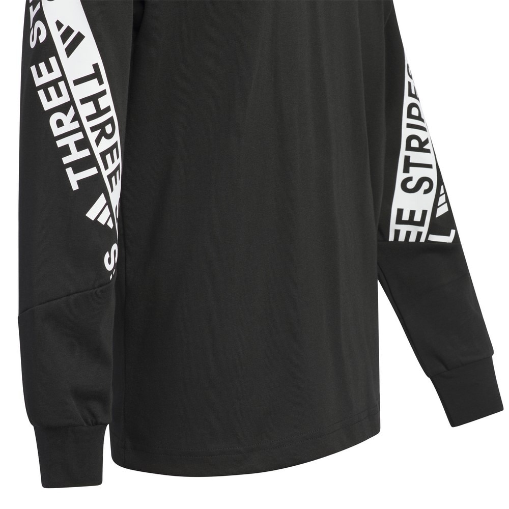 アディダス（adidas）（キッズ）ワーディングパック ルーズフィット シングルジャージー 長袖Tシャツ W6496-KA3788