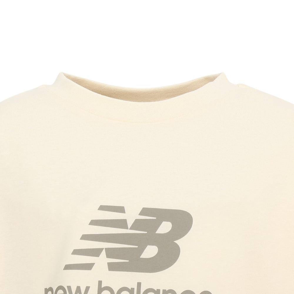 ニューバランス（new balance）（キッズ）ジュニア スタックドロゴ長袖シャツ ABT55556AGA
