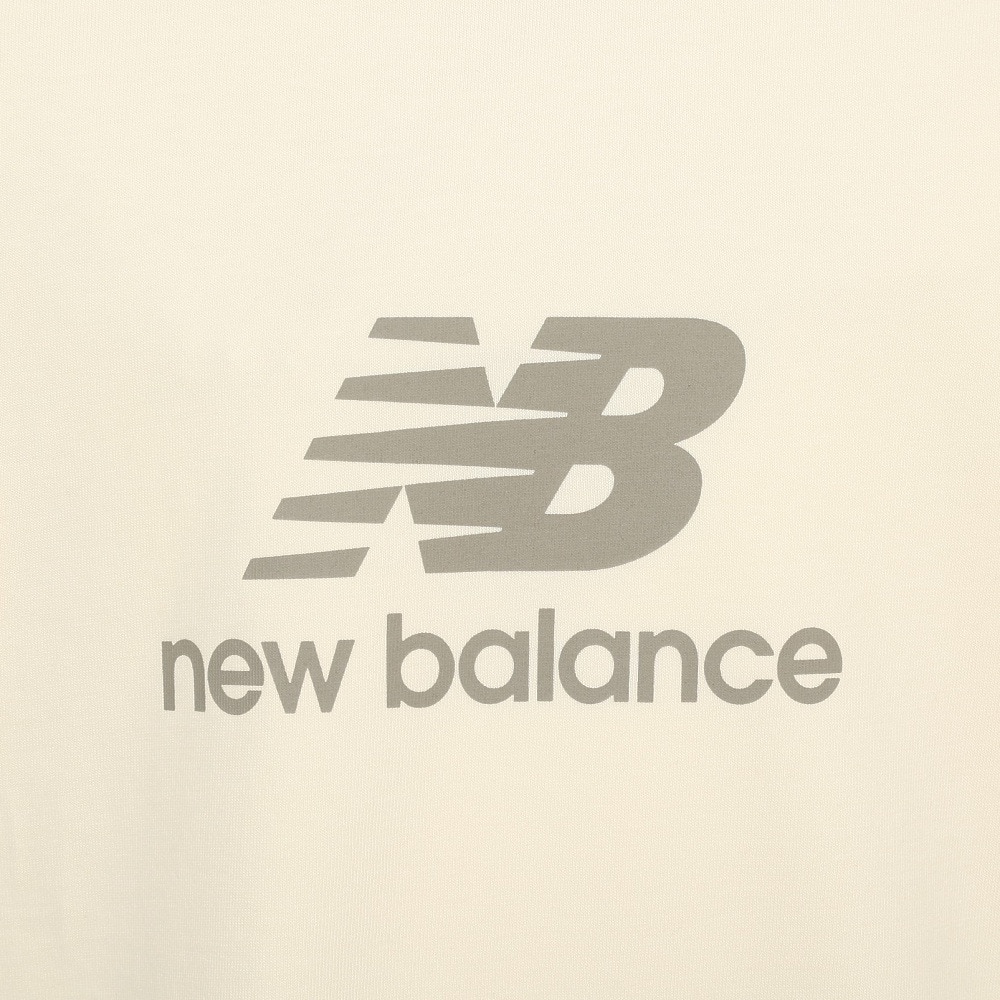 ニューバランス（new balance）（キッズ）ジュニア スタックドロゴ長袖シャツ ABT55556AGA