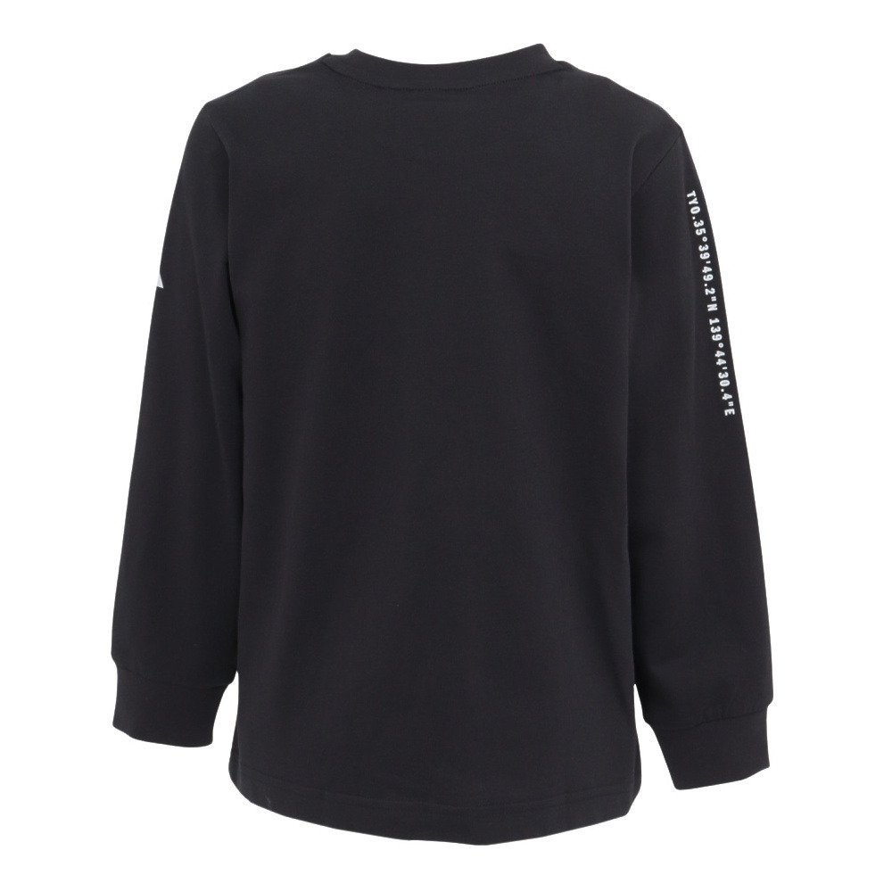 アディダス（adidas）（キッズ）ジュニア シングルジャージー 長袖 T