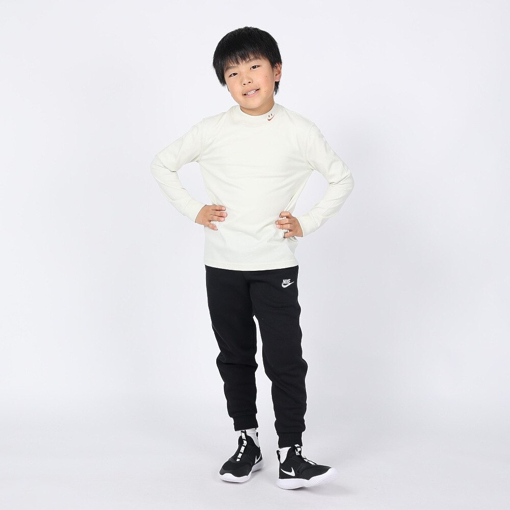 ナイキ（NIKE）（キッズ）スポーツウェア YOUTH 長袖モックネックトップス FV4000-020
