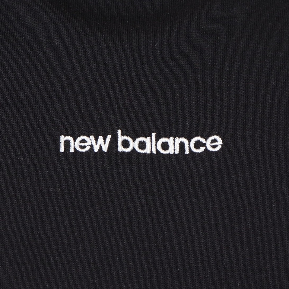 ニューバランス（new balance）（キッズ）吸水速乾 Linear logo 長袖Tシャツ ABT45059BK