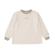 (キッズ)吸水速乾 Linear logo 長袖Tシャツ ABT45059LEN