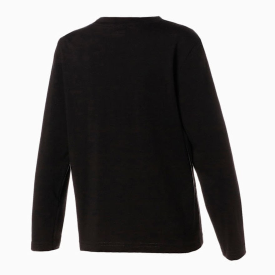 プーマ（PUMA）（キッズ）キッズ ESS NO.1 ロゴ 長袖Tシャツ 588985 01 BLK