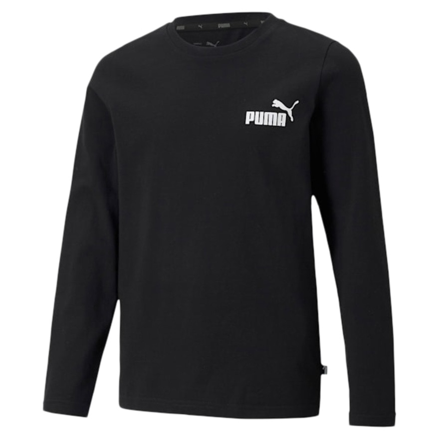 プーマ（PUMA）（キッズ）キッズ ESS NO.1 ロゴ 長袖Tシャツ 588985 01 BLK
