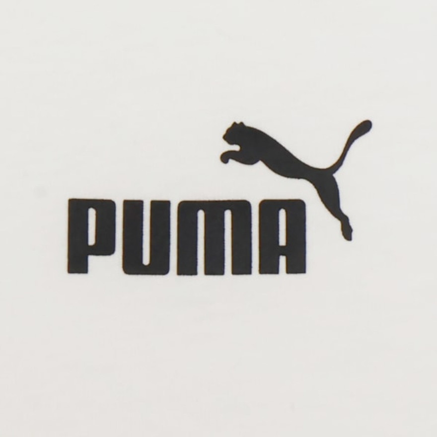 プーマ（PUMA）（キッズ）キッズ ESS NO.1 ロゴ 長袖Tシャツ 588985 02 WHT