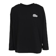 (キッズ)シューパッチ ロングスリーブシャツ ABT55558BK
