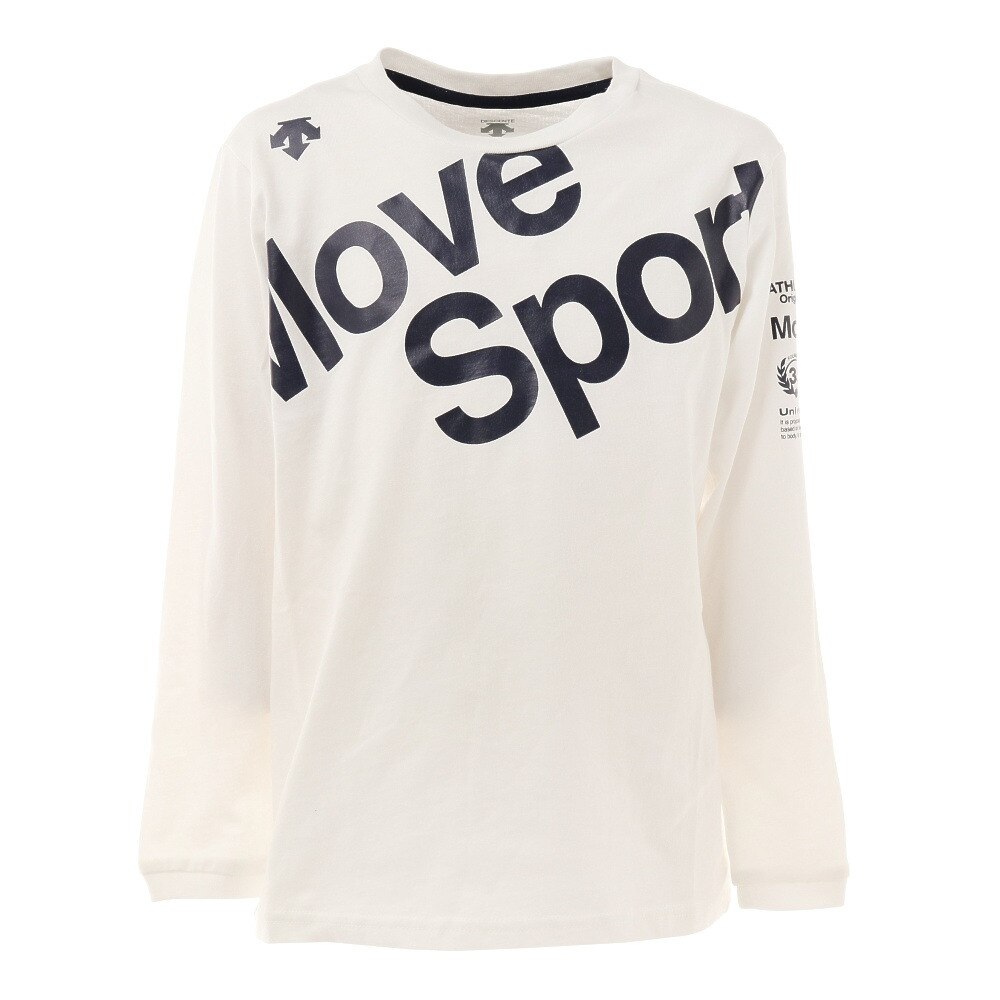  ジュニア 長袖Tシャツ DMJQJB50 WH オンライン価格