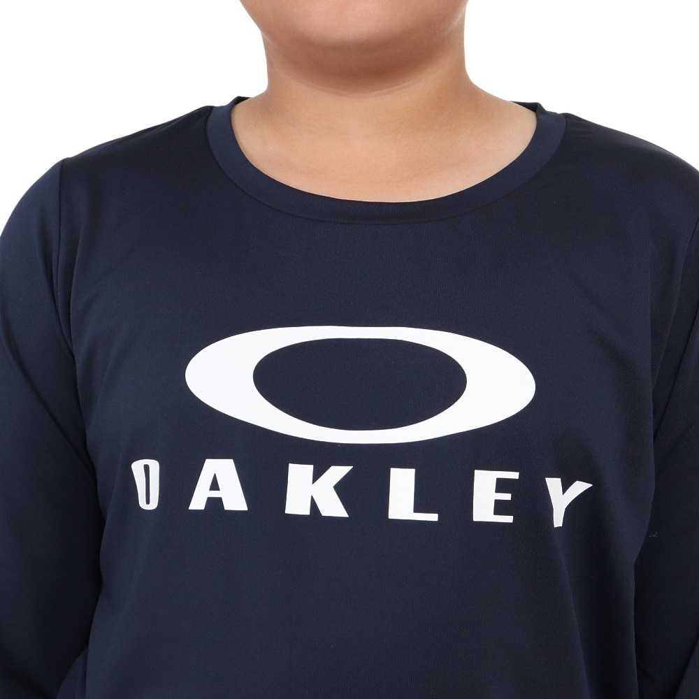 オークリー（OAKLEY）（キッズ）長袖Tシャツ キッズ Enhance Qd Bold Evo Ytr 6.0 FOA405770-6AC  スポーツ用品はスーパースポーツゼビオ