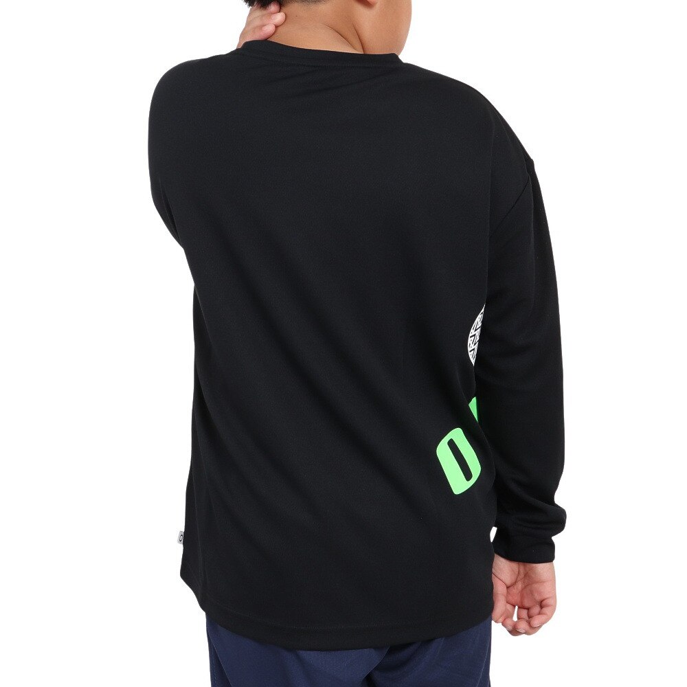 オークリー（OAKLEY）（キッズ）長袖Ｔシャツ キッズ Enhance Strt Qd  Ytr 6.0 FOA405772-02E