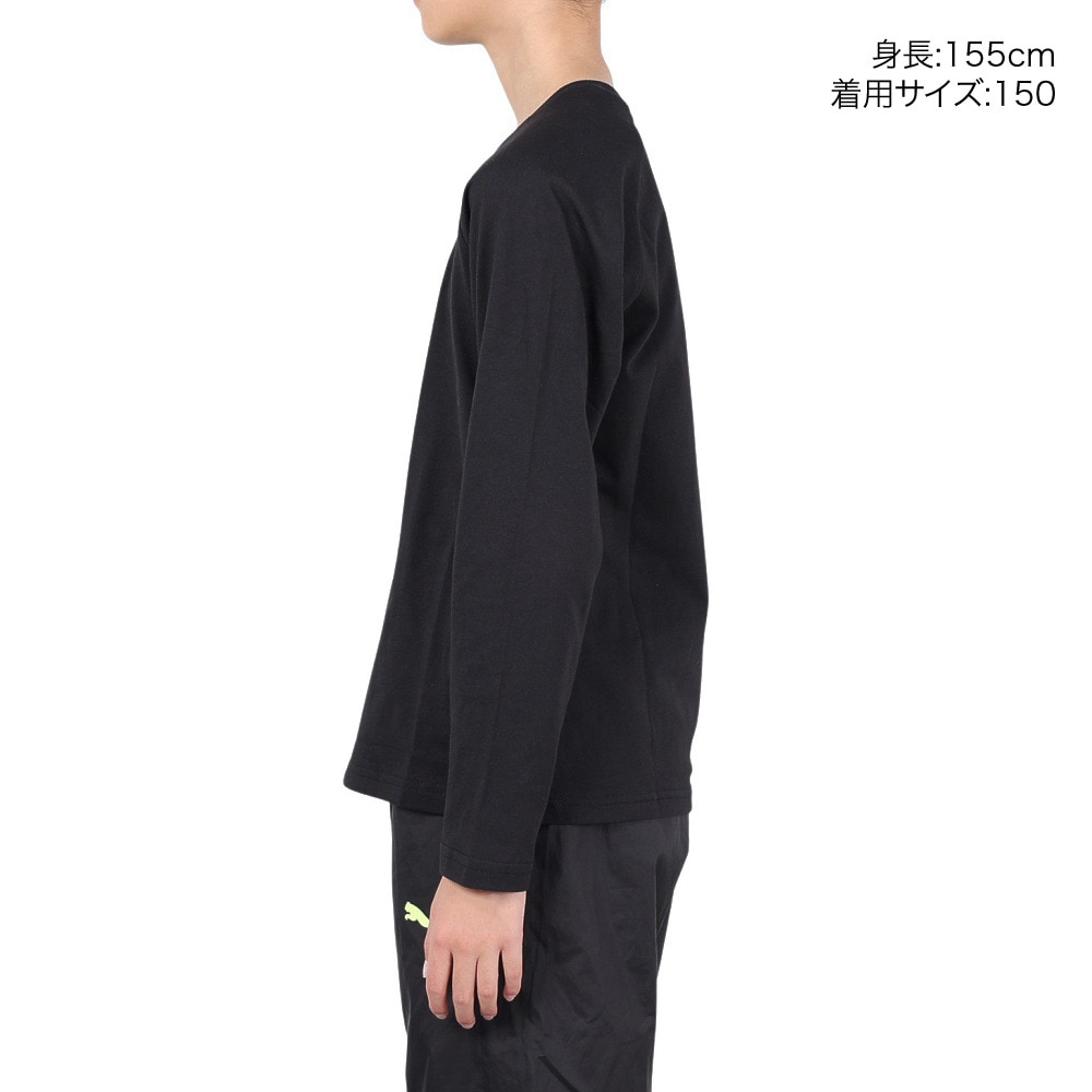 プーマ（PUMA）（キッズ）ジュニア アクティブスポーツ 長袖Tシャツ 681349 01 BLK