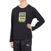 プーマ（PUMA）（キッズ）ジュニア アクティブスポーツ 長袖Tシャツ 681349 01 BLK