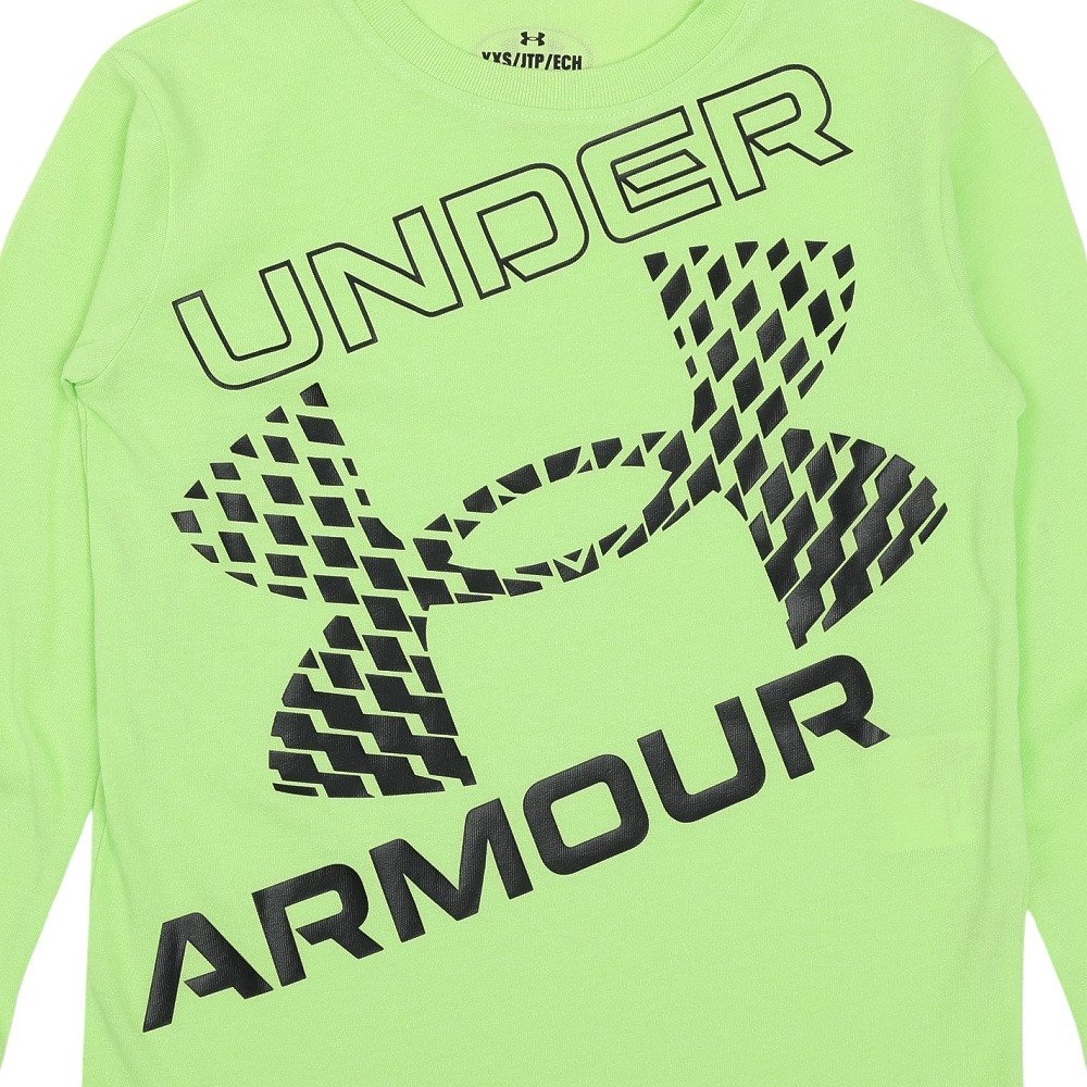 アンダーアーマー（UNDER ARMOUR）（キッズ）スーパービッグロゴ 長袖