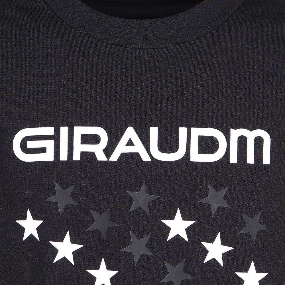 ジローム（GIRAUDM）（キッズ）ジュニア ポリテンジク ロングスリーブTシャツ CT4F0056-TR865-GRHD BLK