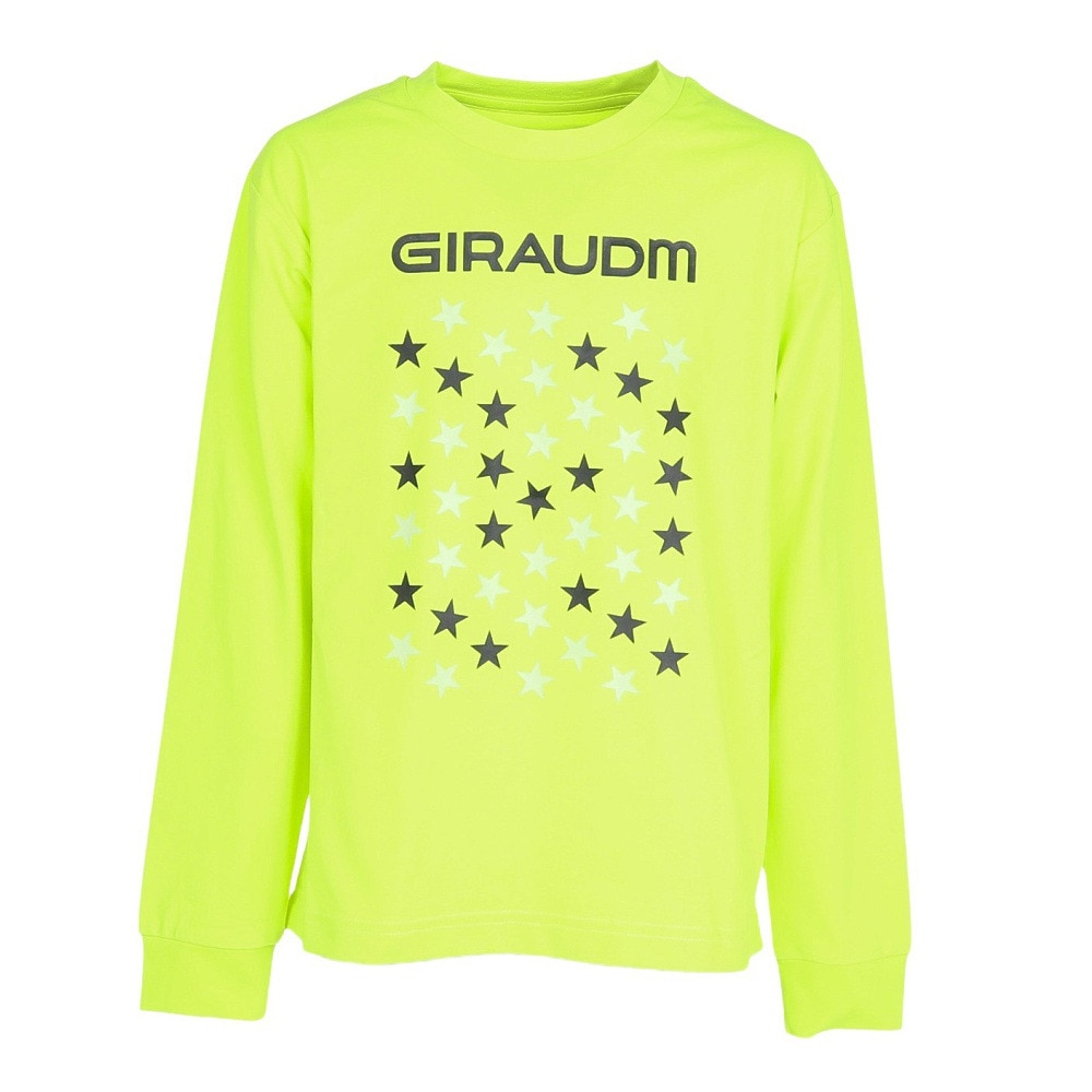 ジローム（GIRAUDM）（キッズ）ジュニア ポリテンジク ロングスリーブTシャツ CT4F0056-TR865-GRHD FGRN