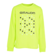 (キッズ)ジュニア ポリテンジク ロングスリーブTシャツ CT4F0056-TR865-GRHD FGRN