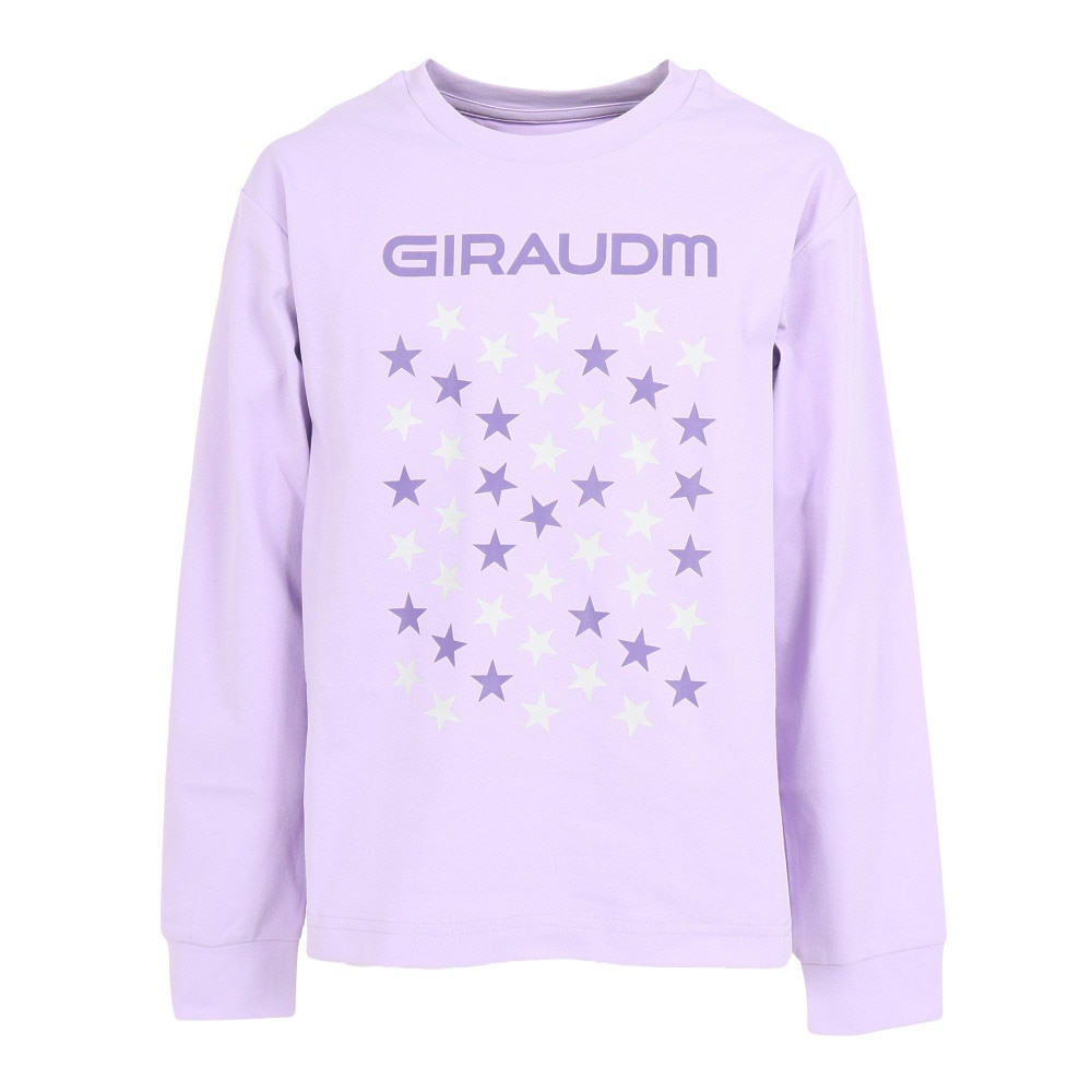 ジローム（GIRAUDM）（キッズ）ジュニア ポリテンジク ロングスリーブTシャツ スター CT4F0056-TR865-GRHD LVD