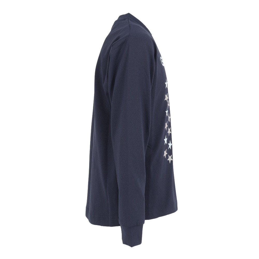 ジローム（GIRAUDM）（キッズ）ジュニア ポリテンジク ロングスリーブTシャツ スター CT4F0056-TR865-GRHD NVY
