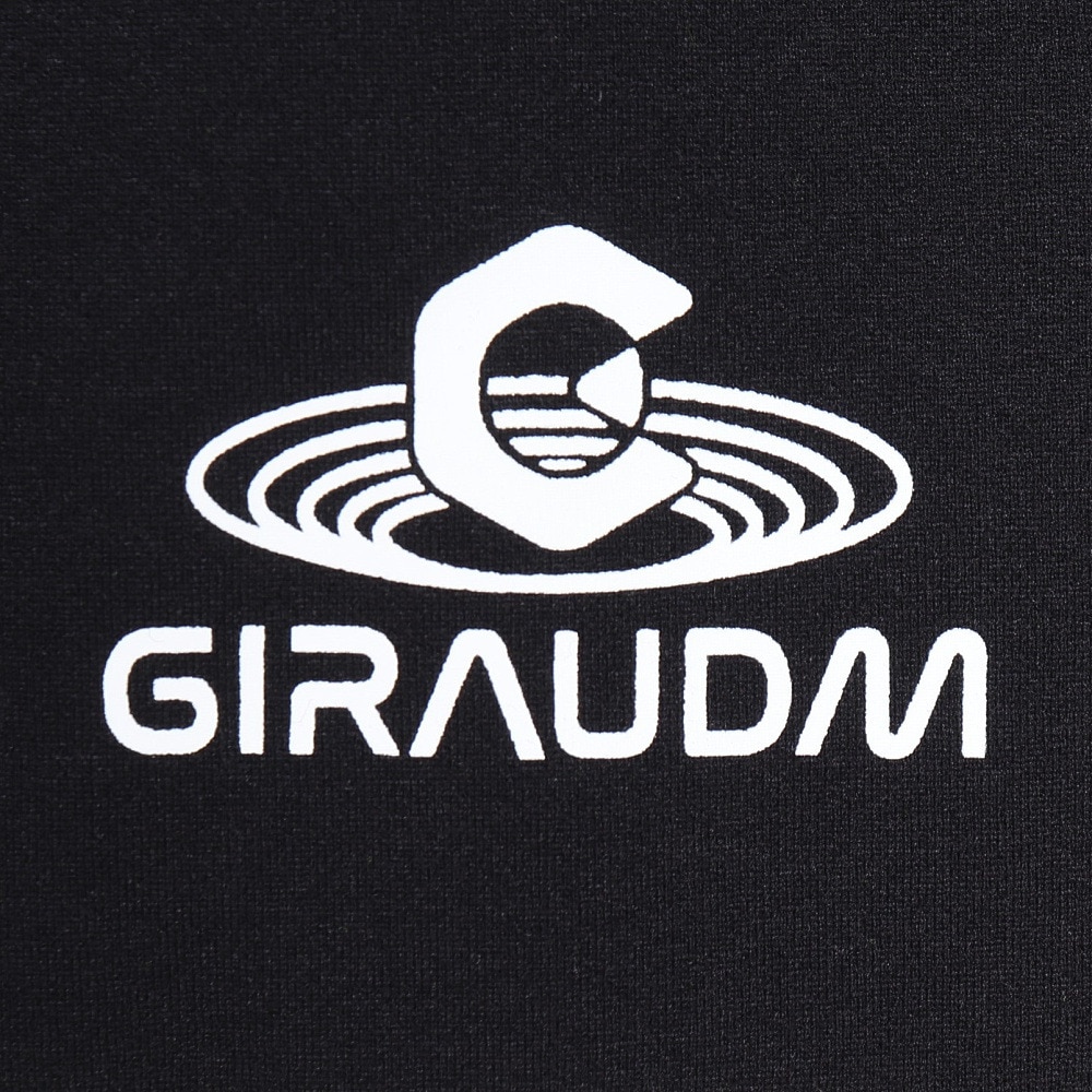 ジローム（GIRAUDM）（キッズ）ジュニア ポリテンジク ロゴ ロングスリーブTシャツ CT4F0057-TR865-GRHD BLK