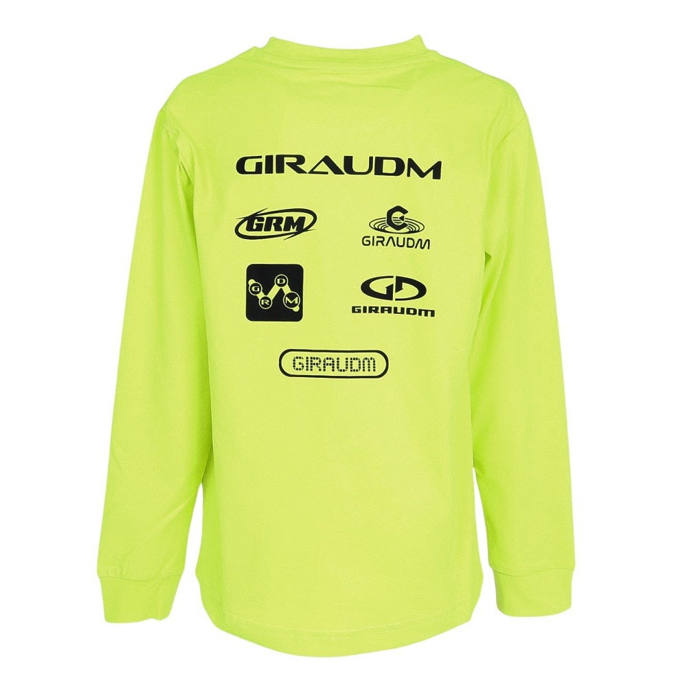 ジローム（GIRAUDM）（キッズ）ジュニア ポリテンジク ロゴ ロングスリーブTシャツ CT4F0057-TR865-GRHD FGRN