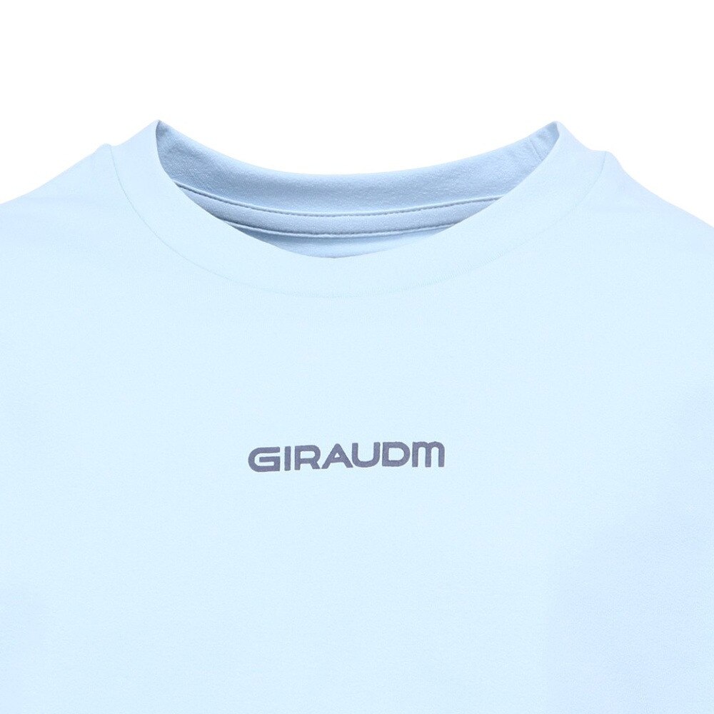 ジローム（GIRAUDM）（キッズ）ジュニア ポリテンジク ロゴ ロングスリーブTシャツ CT4F0057-TR865-GRHD LBLU