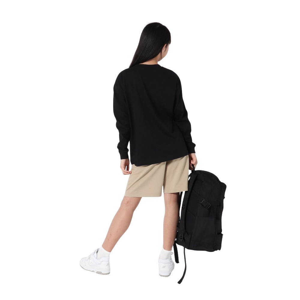 ニューバランス（new balance）（キッズ）DRY スタックドロゴロングスリーブTシャツ ABT55538BK
