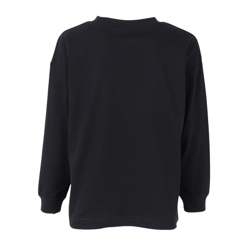 ニューバランス（new balance）（キッズ）DRY スタックドロゴロングスリーブTシャツ ABT55538BK