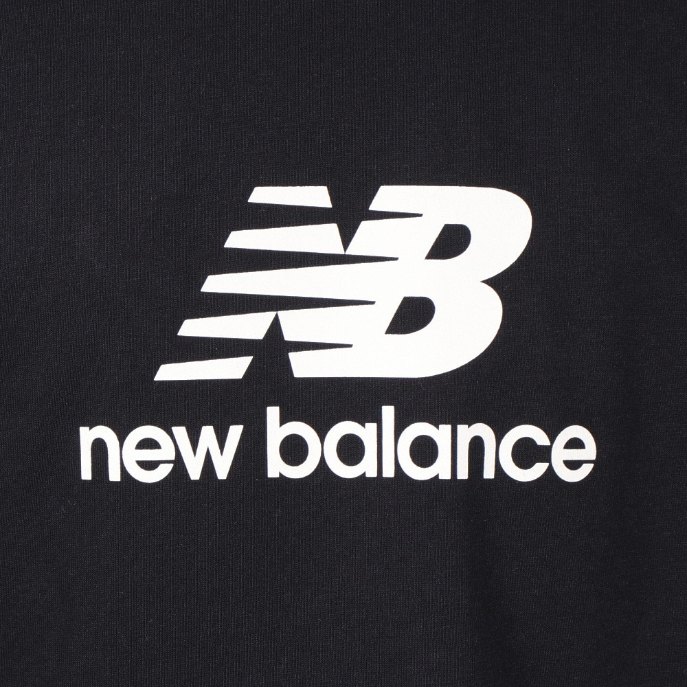 ニューバランス（new balance）（キッズ）DRY スタックドロゴロングスリーブTシャツ ABT55538BK
